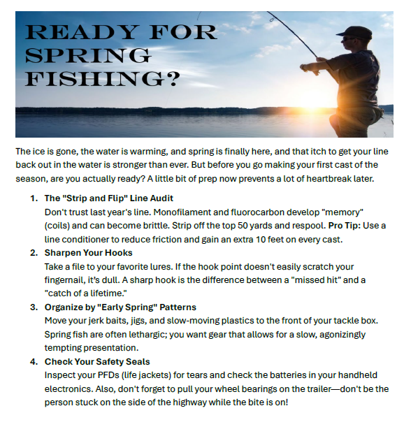 Spring Fishing Ad